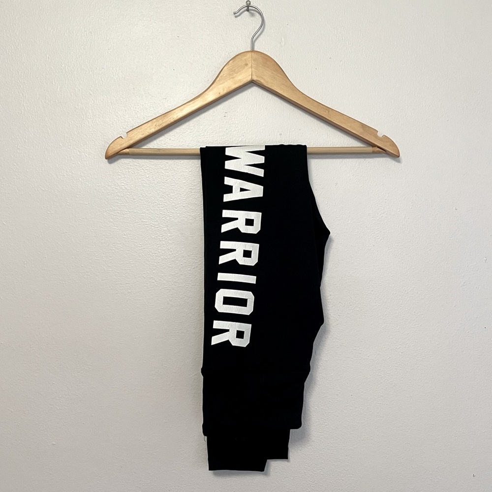 Spiritual Gangster Black Warrior Leggings Yoga Pants